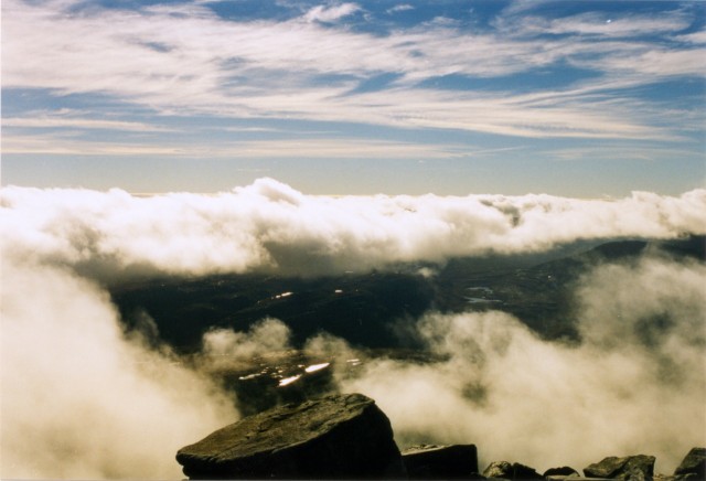 Cloudscape from Liathach